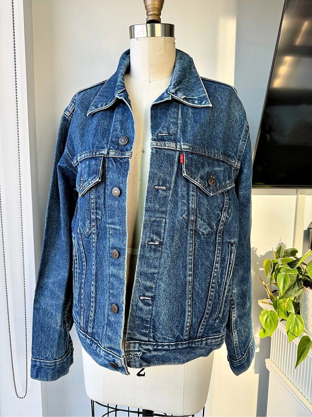 Vintage Levi's Trucker Jacket Denim Size 40